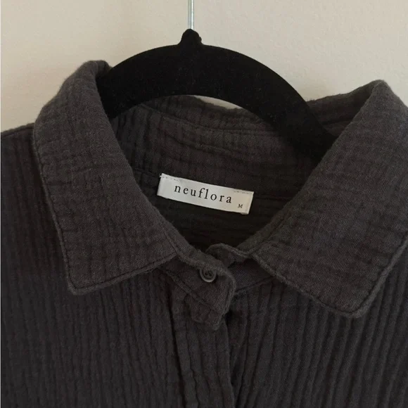 Neuflora Button Down Shirt - 100% cotton - Picture 4 of 5